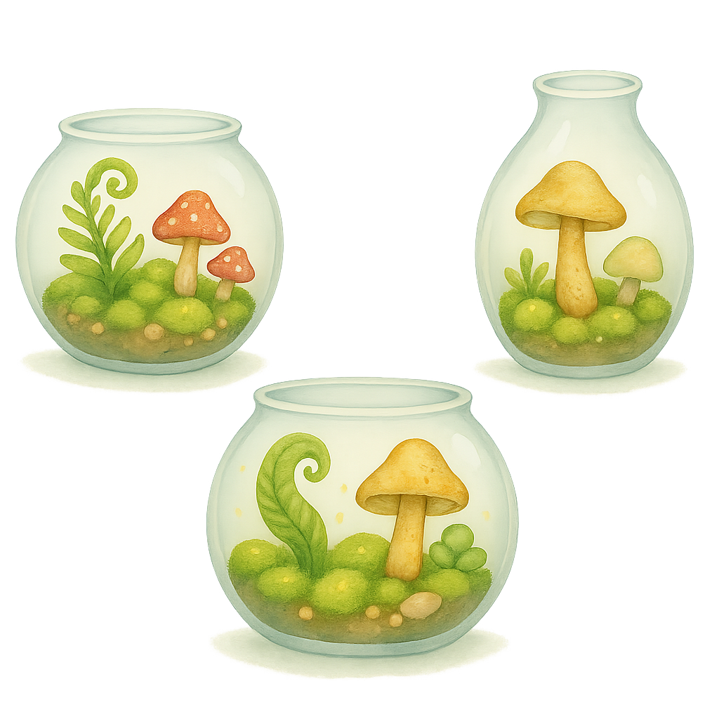 🌿Moss & Magic — A Tiny World Awaits — Live Edition