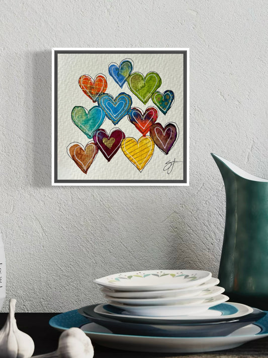 💗Bleeding Hearts — A Watercolor Experience Where Color Touches Color