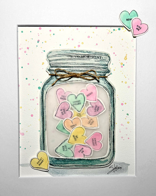 🍬Candy Hearts — A Sweet Valentine Make & Take