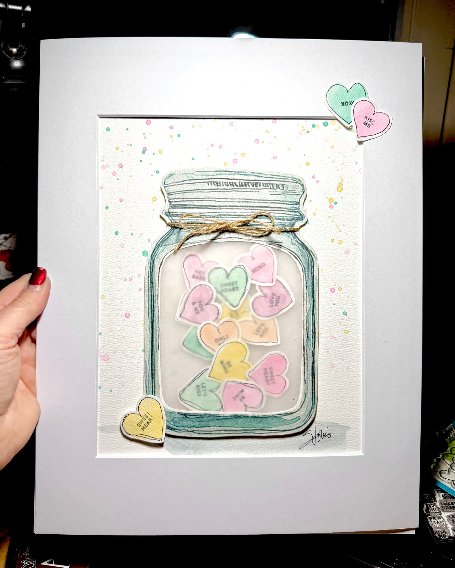 🍬Candy Hearts — A Sweet Valentine Make & Take