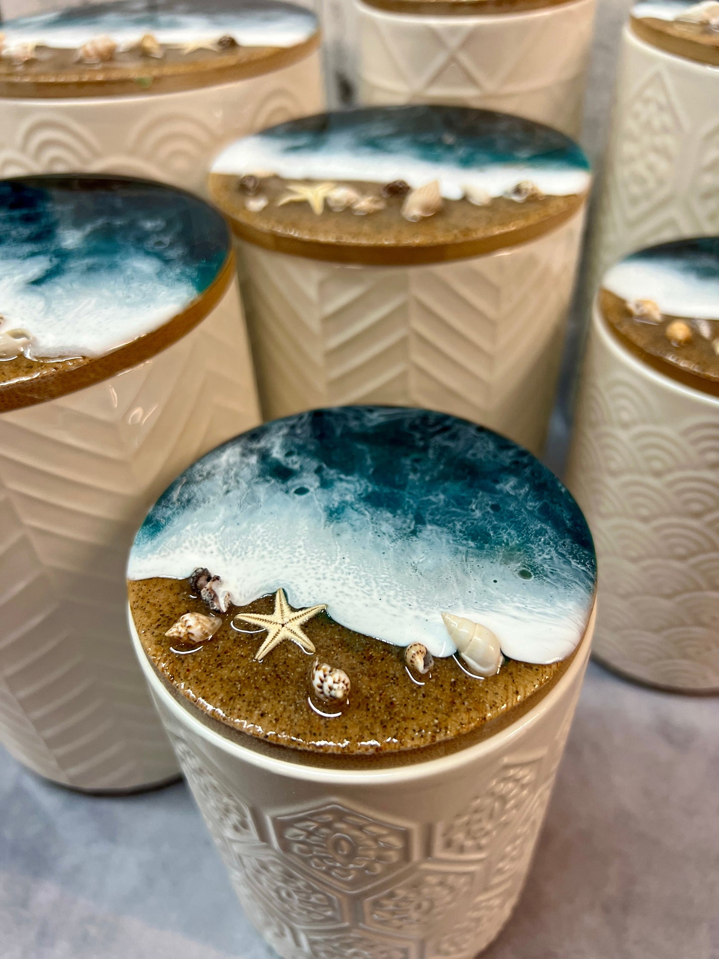 Coastal - Ceramic Canister