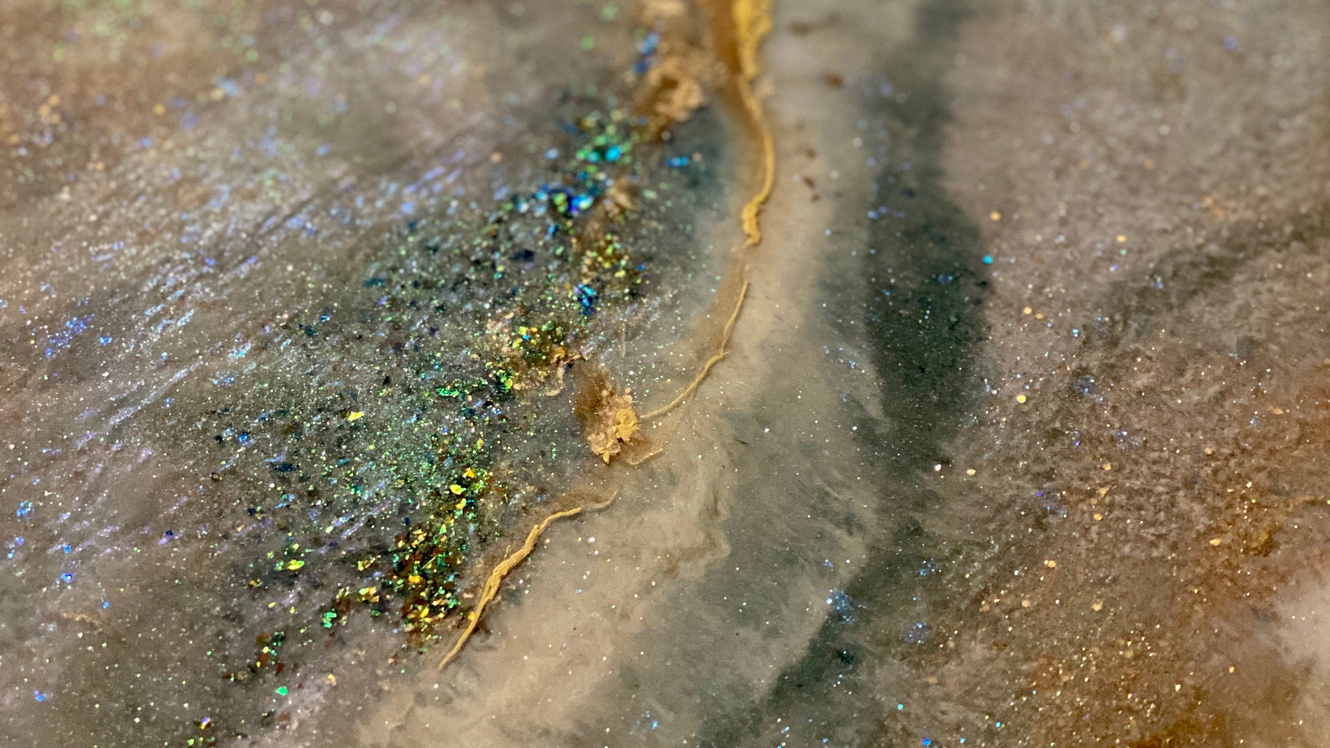 Load video: Boulder Opal inspired custom countertop.