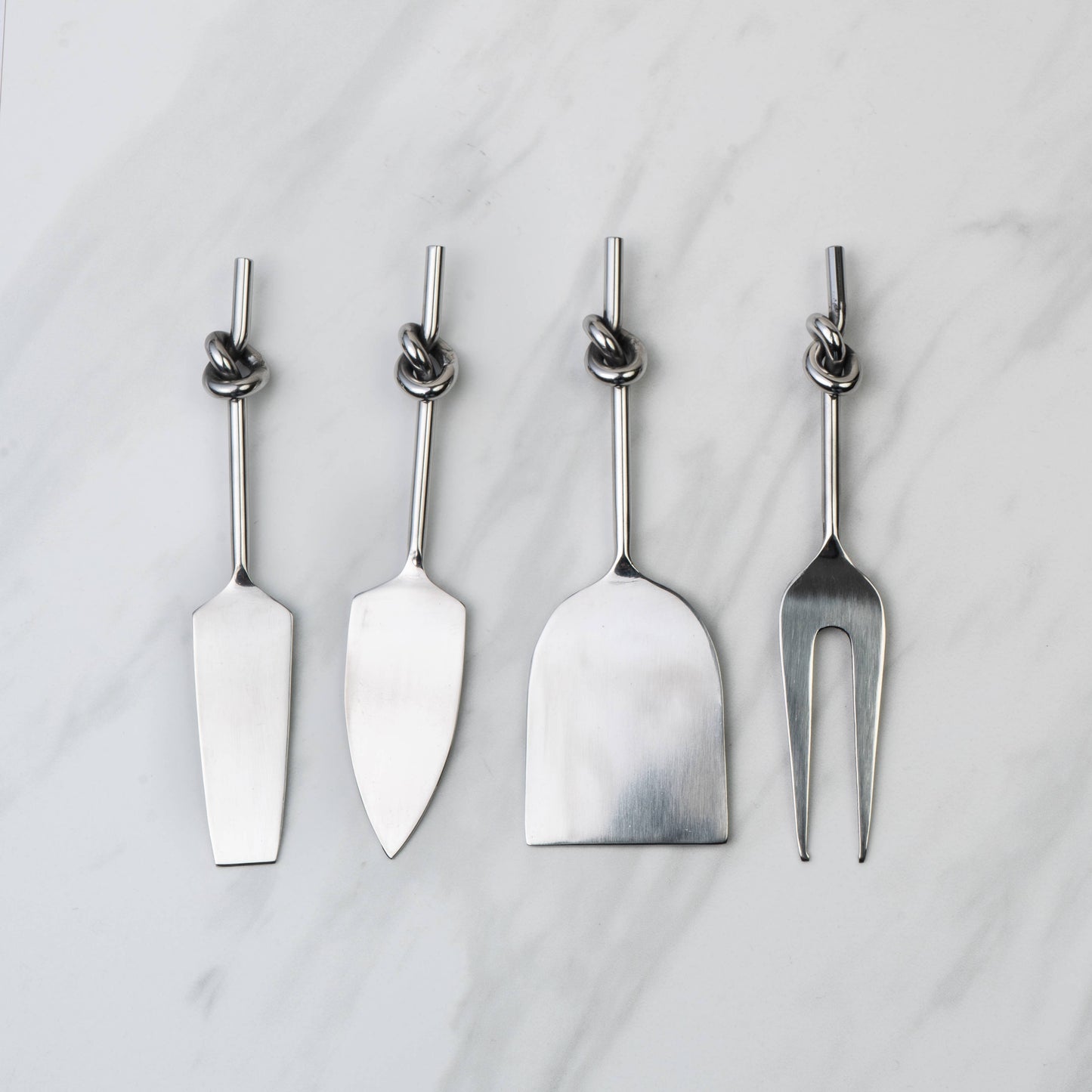Charcuterie & Cheese Tools Set with SS Knot Handle